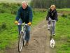 Cycling on hill road to Cullipool